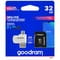 Фото - Карта памяти MicroSDHC  32GB UHS-I Class 10 Goodram + SD-adapter + OTG Card reader (M1A4-0320R12) | click.ua