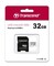 Фото - Карта пам`ятi MicroSDHC 32GB UHS-I Class 10 Transcend 300S + SD-adapter (TS32GUSD300S-A) | click.ua