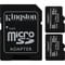 Фото - Карта памяти MicroSDHC 2x32GB UHS-I Class 10 Kingston Canvas Select Plus R100MB/s + SD-адаптер (SDCS2/32GB-2P1A) | click.ua