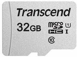Карта памяти MicroSDHC  32GB UHS-I Class 10 Transcend 300S (TS32GUSD300S)