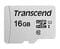 Фото - Карта памяти MicroSDHC  16GB UHS-I Class 10 Transcend 300S + SD-adapter (TS16GUSD300S-A) | click.ua