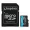 Фото - Карта памяти MicroSDXC  128GB UHS-I/U3 Class 10 Kingston Canvas Go! Plus R170/W90MB/s + SD-адаптер (SDCG3/128GB) | click.ua