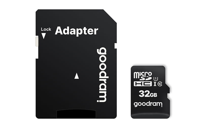 Карта пам`ятi MicroSDHC 32GB UHS-I Class 10 GOODRAM  + SD-adapter (M1AA-0320R12)