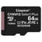 Фото - Карта пам`яті MicroSDXC 64GB UHS-I Class 10 Kingston Canvas Select Plus R100MB/s (SDCS2/64GBSP) | click.ua