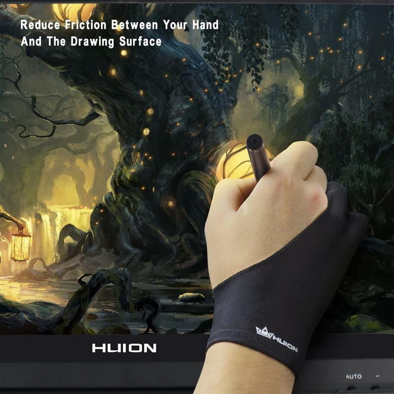 Рукавичка для малювання Huion Artist Glove (free size)