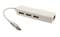 Фото - Концентратор USB3.1 PowerPlant CA910397 White 3хUSB2.0+Ethernet | click.ua