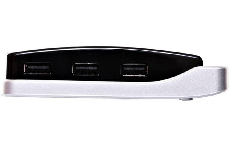 Концентратор USB2.0 PowerPlant CA911349 Black 7хUSB2.0, 1хminiUSB
