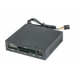Кардридер 3.5" Gembird (FDI2-ALLIN1-02-B) All in 1 Black USB