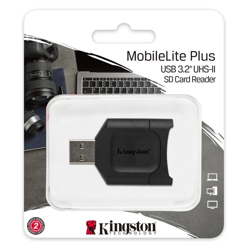 Картрідер USB3.2 MobileLite Plus SD Black (MLP)