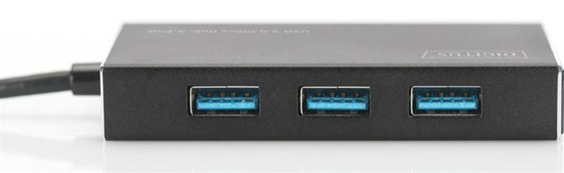 Концентратор USB3.0 Digitus (DA-70240-1) 4хUSB3.0