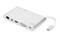 Фото - Концентратор USB Type-C Digitus Universal Docking Station Silver (DA-70861) 3xUSB 3.0, USB 3.1, HDMI, RJ45, MiniDP, VGA | click.ua