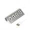 Фото - USB-хаб Maxxter 4 ports Silver (HU2A-4P-01) | click.ua