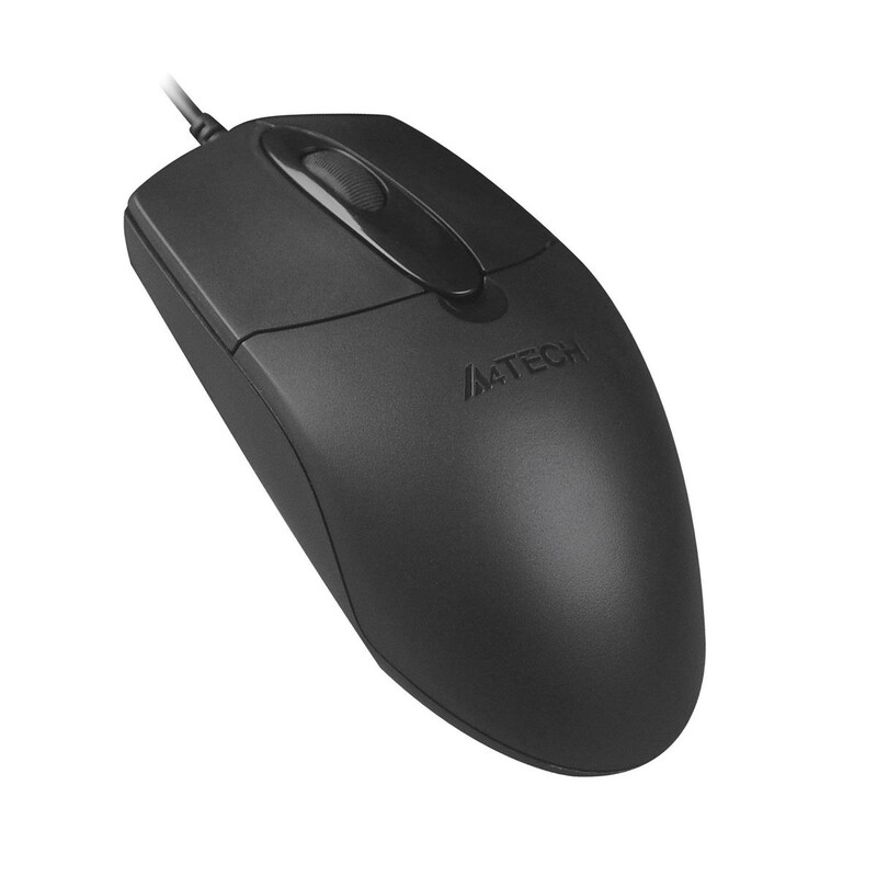 Миша A4Tech OP-720 Black USB