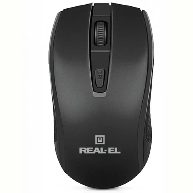 Мышь беспроводная REAL-EL RM-308 Black