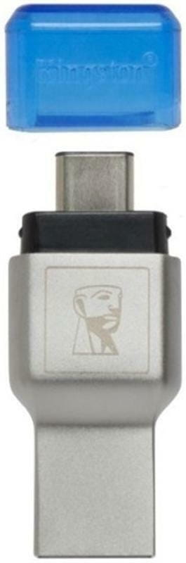 Кардридер Kingston MobileLite Duo 3C Dual Interface USB3.1 Type-A and Type-C microSD (FCR-ML3C) Metall Casing