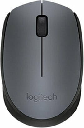 Мышь беспроводная Logitech M170 Grey/Black (910-004642)