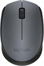 Мышь беспроводная Logitech M170 Grey/Black (910-004642)
