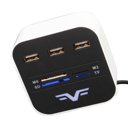 Купить Концентратор USB 2.0 Frime 3хUSB2.0, SD, MS, TF Black/White (FHC-AllinOne3p2W) Концентратор USB 2.0 Frime 3хUSB2.0, SD, MS, TF Black/White (FHC-AllinOne3p2W)