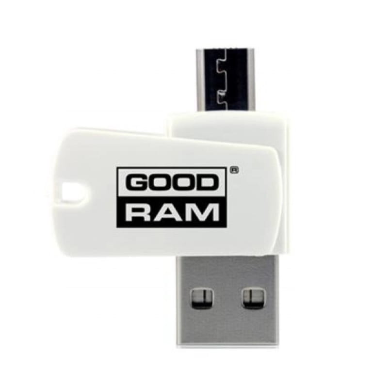 Кардридер USB2.0 Goodram AO20 White (AO20-MW01R11)