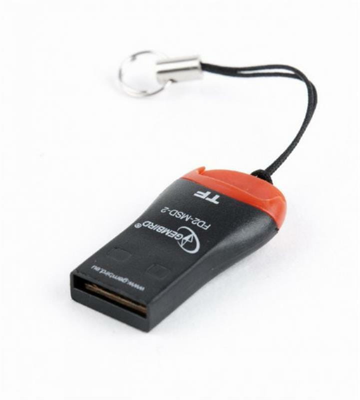 Кардрідер USB2.0 Gembird FD2-MSD-3 Black
