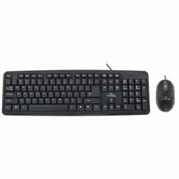 Комплект (клавіатура, мишка) Esperanza TK106 Black USB