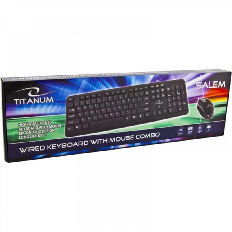 Комплект (клавиатура, мышь) Esperanza TK106 Black USB