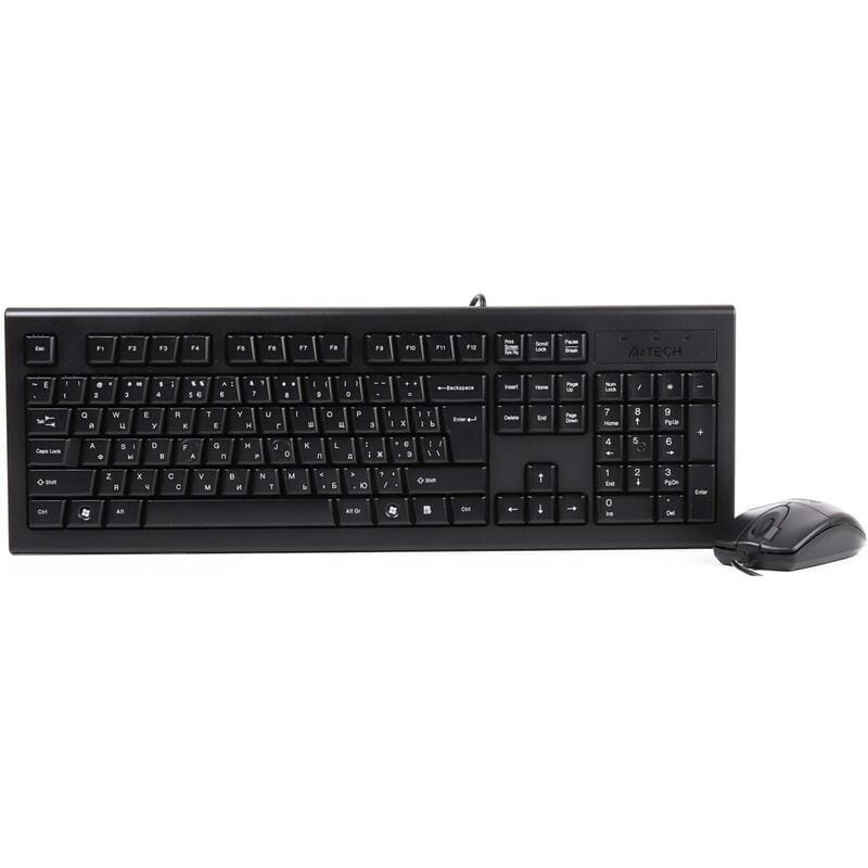 Комплект (клавиатура, мышь) A4Tech KRS-8520D Black