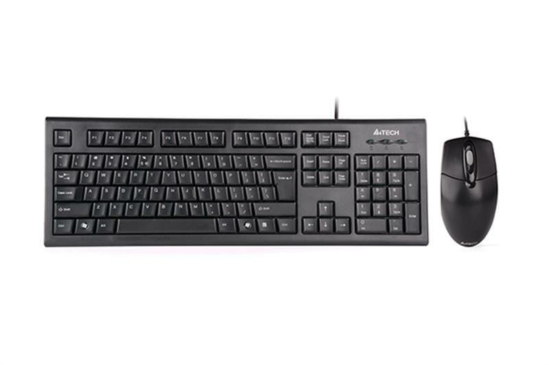 Комплект (клавиатура, мышь) A4Tech KRS-8520D Black USB