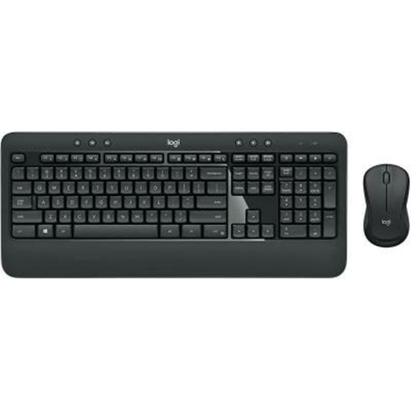 Комплект (клавиатура, мышь) беспроводной Logitech MK540 Advanced Black USB (920-008686)