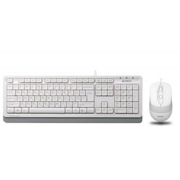 Купити Комплект (клавіатура, миша) A4Tech F1010 White Комплект (клавіатура, миша) A4Tech F1010 White