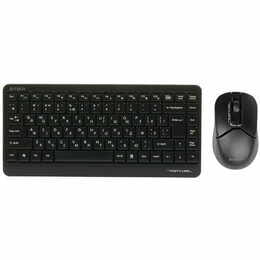 Комплект (клавіатура, миша) бездротовий A4Tech FG1112 Black