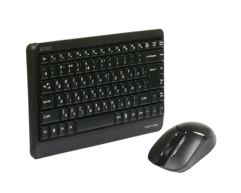 Комплект (клавиатура, мышь) беспроводной A4Tech FG1112 Black