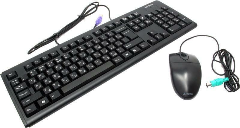 Комплект (клавиатура, мышь) A4Tech KM-72620D Black USB