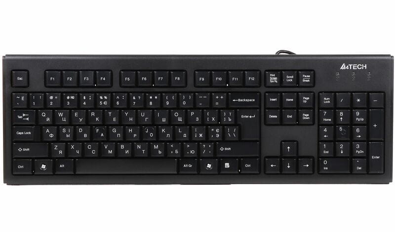 Комплект (клавіатура, мишка) A4Tech KR-8572 Black