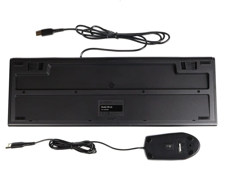 Комплект (клавіатура, миша) A4Tech KR-8572 Black