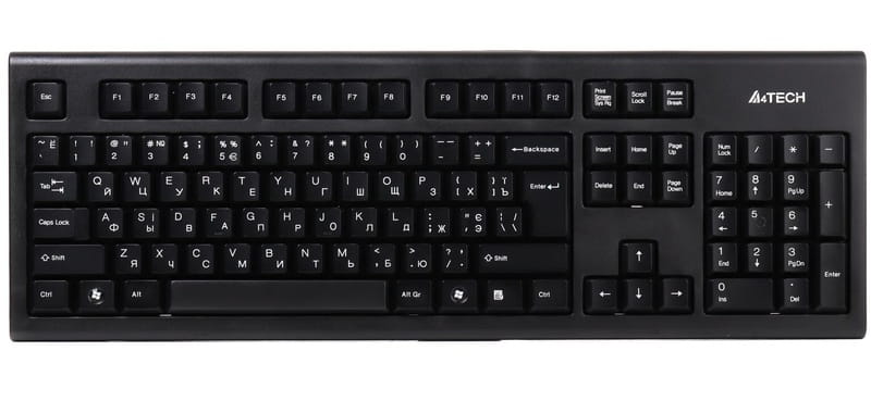 Комплект (клавиатура, мышь) беспроводной A4Tech 3000N Black USB