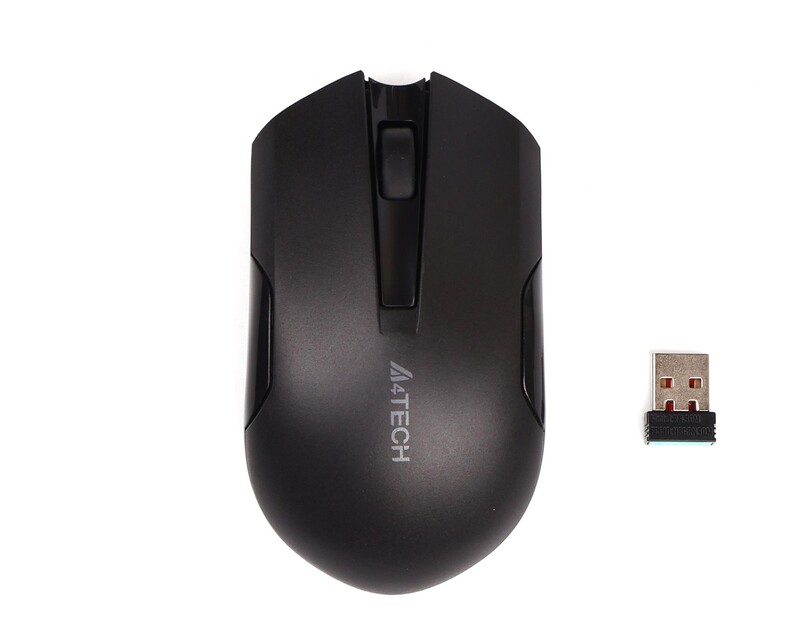 Комплект (клавіатура, миша) бездротовий A4Tech 3000N Black USB