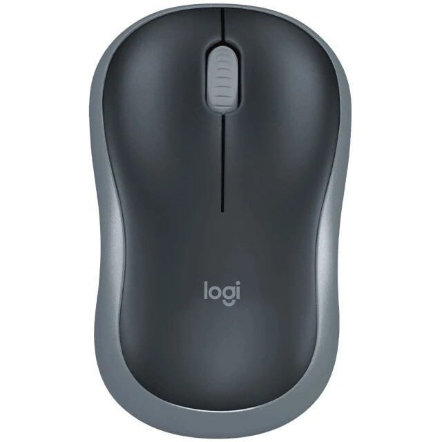 Мышь беспроводная Logitech M185 Grey (910-002238)