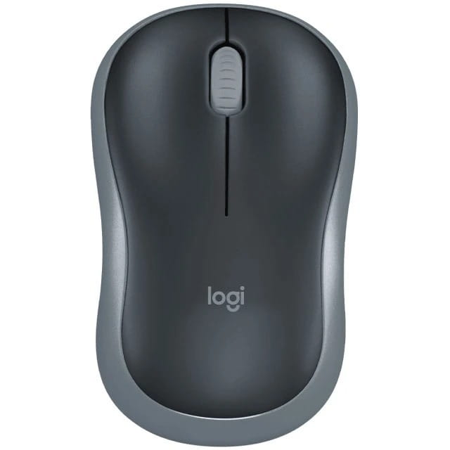 Мышь беспроводная Logitech M185 Grey (910-002238)