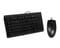 Фото - Комплект (клавіатура, миша) A4Tech KR-8372 Black | click.ua