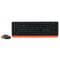 Фото - Комплект (клавіатура, мишка) бездротовий A4Tech Fstyler FG1010 Orange USB | click.ua