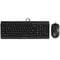 Фото - Комплект (клавіатура, миша) A4Tech F1512 Black | click.ua