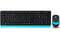 Фото - Комплект (клавиатура, мышь) беспроводной A4Tech FG1010 Black/Blue USB | click.ua