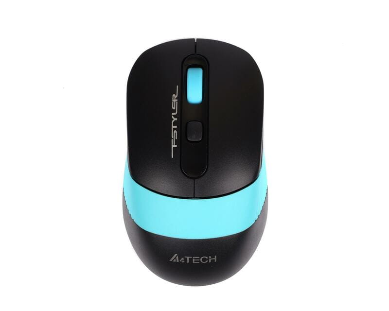Комплект (клавиатура, мышь) беспроводной A4Tech FG1010 Black/Blue