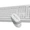 Фото - Комплект (клавиатура, мышь) беспроводной A4Tech Fstyler FG1010 White USB | click.ua