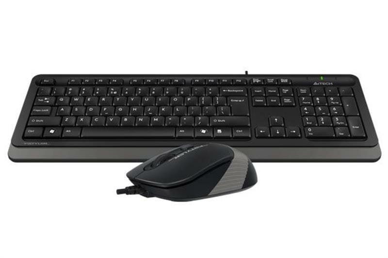 Комплект (клавиатура, мышь) A4Tech F1010 Black/Grey USB
