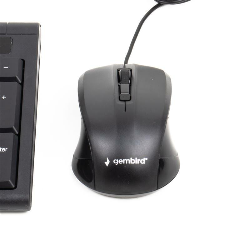 Комплект (клавіатура + мишка) Gembird KBS-UM-03-UA Black USB