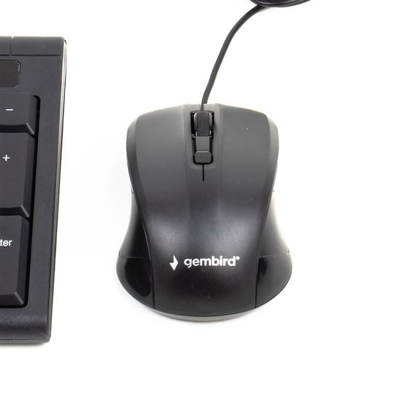 Комплект (клавиатура, мышь) Gembird KBS-UM-03-UA Black