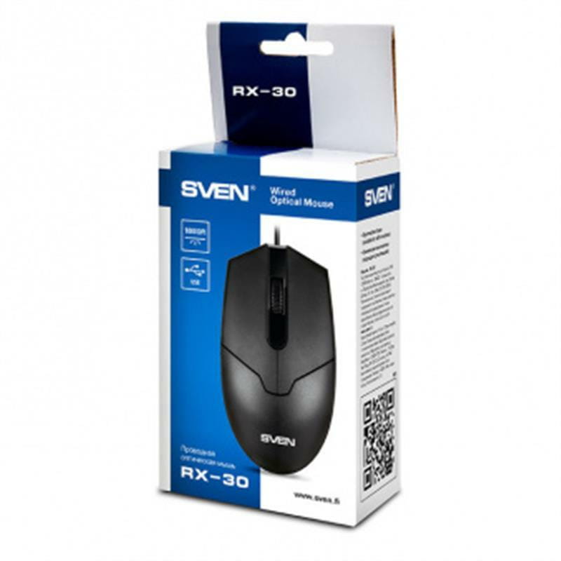 Мышь Sven RX-30 Black USB