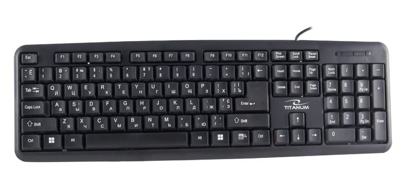 Комплект (клавиатура, мышь) Esperanza TK110 Black USB